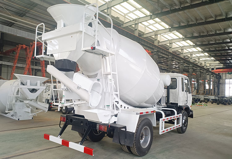 Concrete mixer truck