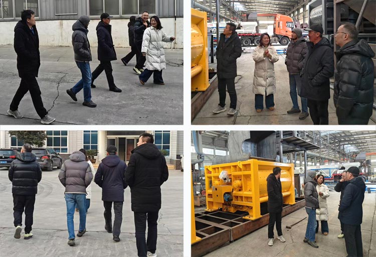 Customers from Kyrgyzstan visited Changda Machinery