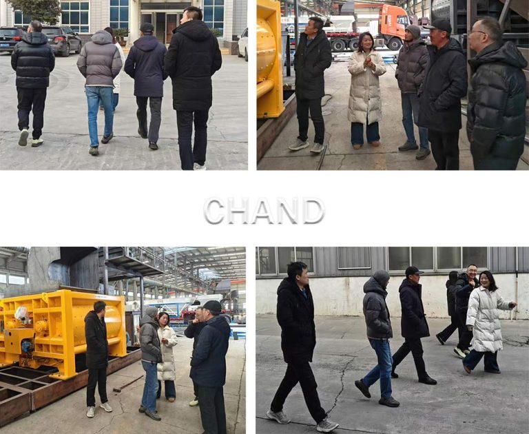 Customers from Kyrgyzstan visited Changda Machinery